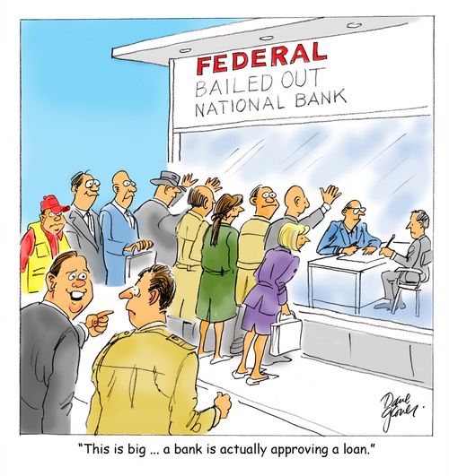 'This is big ... a bank is actually approving a loan.'