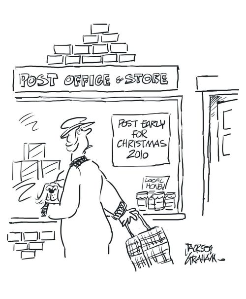 Post early for Christmas 2010.