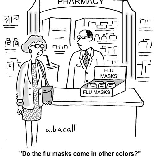 Flu Masks.