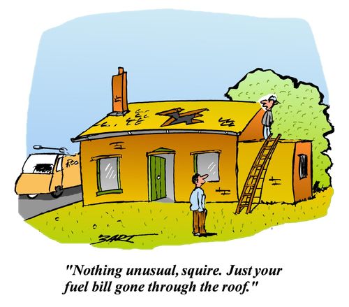 Fuel bill gone through the roof
