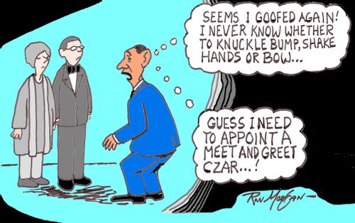 Obama needs a meet and greet czar...