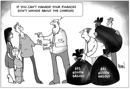 If you can't manage your finances don't whinge about the charges