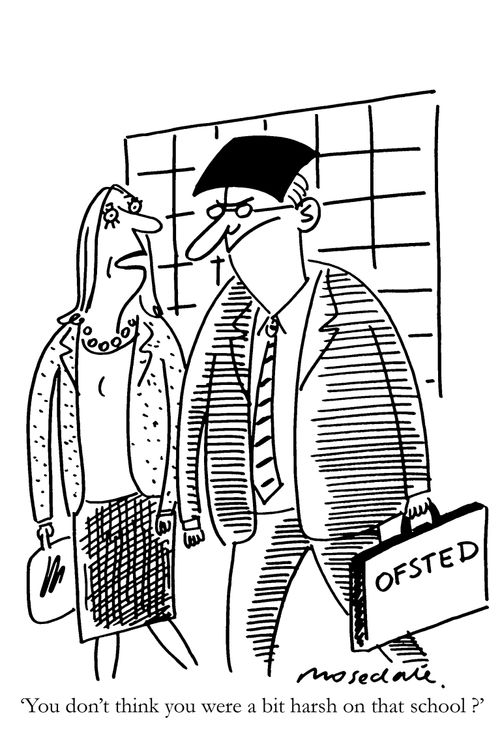 'You don't think you were a bit harsh on that school?'