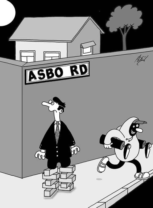 ASBO road.