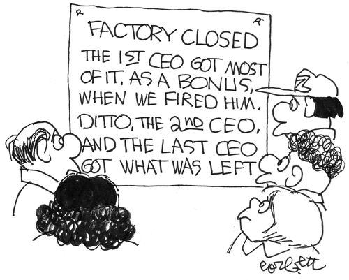 Factory closed. The 1st CEO got most of it, as a bonus, when we fired him. Ditto, the 2nd CEO, and the last CEO got what was left.