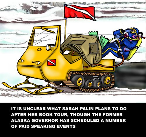 Sarah Palin is back to Alaska