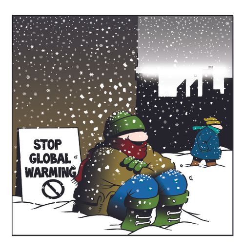 Stop global warming.