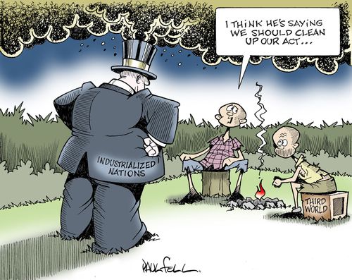 "I think he's saying we should clean up our act."