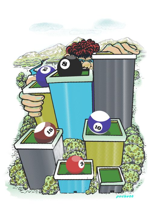 'Behind the Eight Ball'