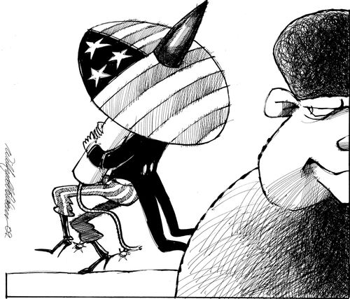 The Russian Bear and the American Umbrella.