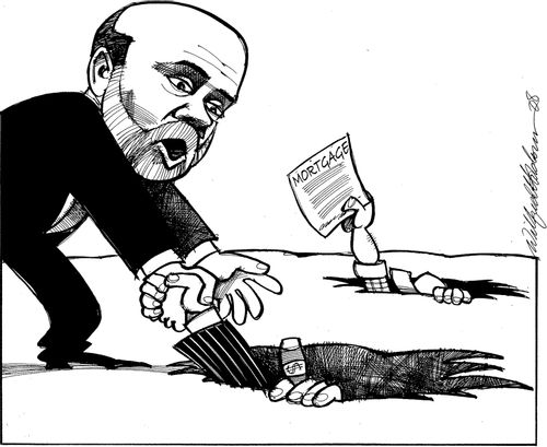 Ben Bernanke saves the rich.