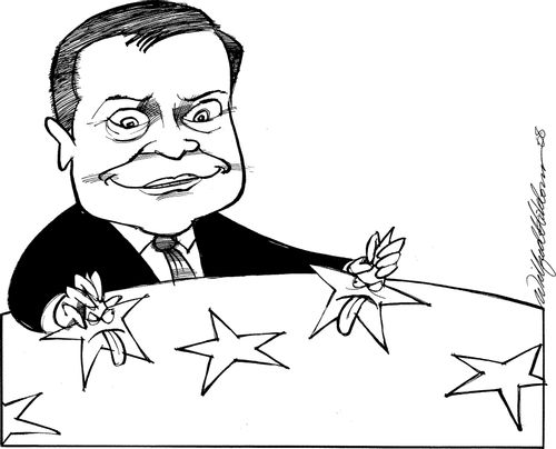 Medvedev playing with EU.