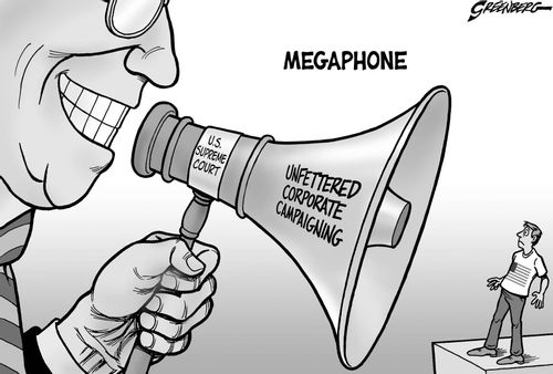 Unfettered Corporate Campaigning.