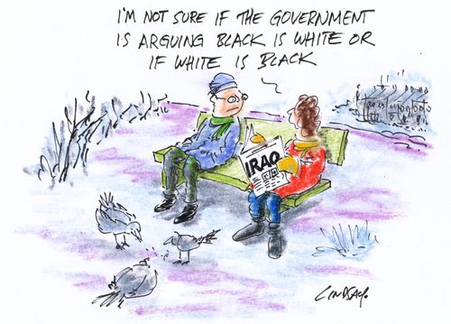 I'm not sure if the government is arguing black is white or white is black.