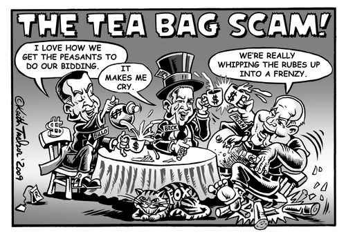 The great Tea Bag Scam!