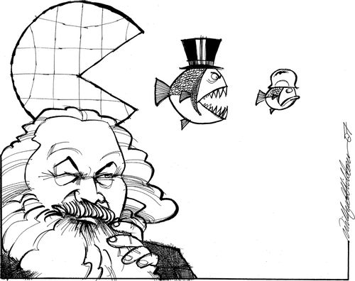 Marx has to add globalization to his theory...