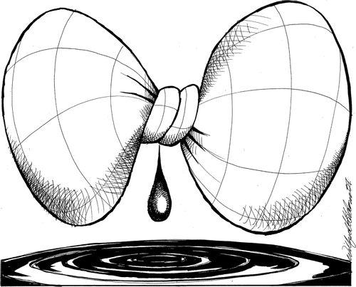 The last drop of oil...