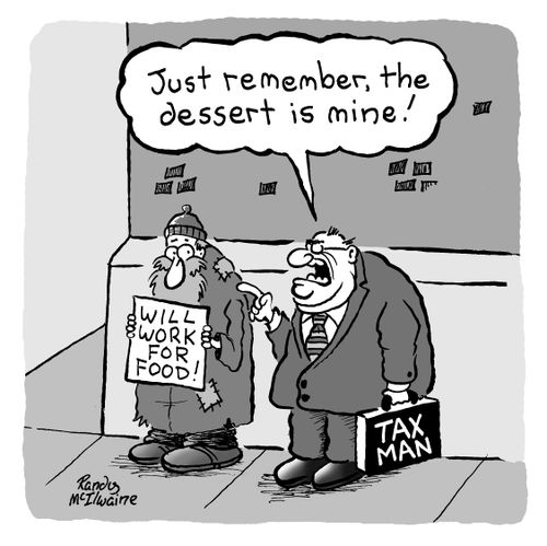 'Just remember, the dessert is mine!'