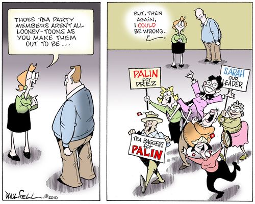 Palin's Teabaggers