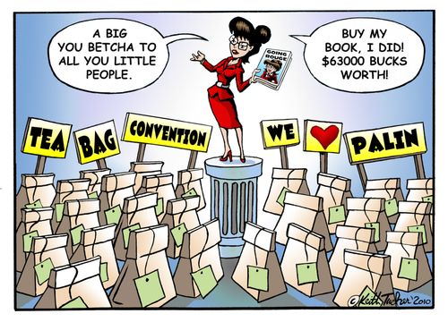 'Palin's Tea Bag Convention Moment'
