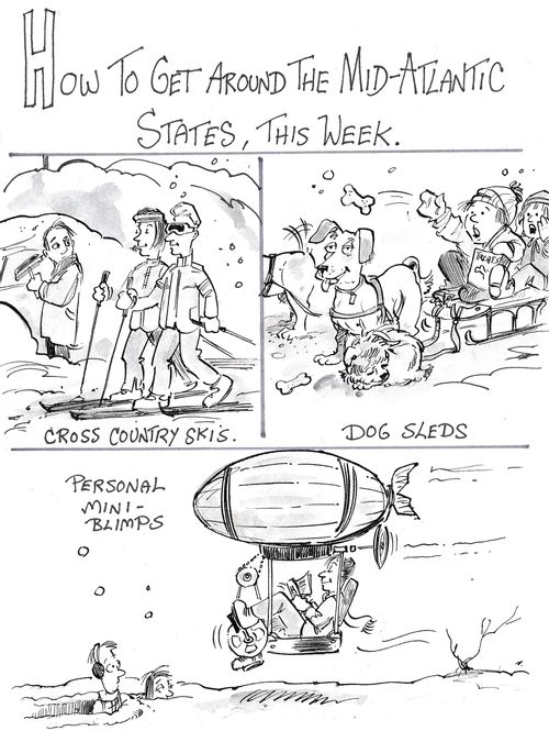 How to get around the Mid-Atlantic states this week.