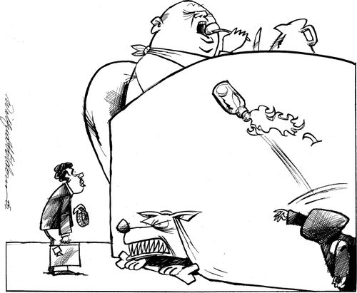 The rich, the poor and the terrorist...