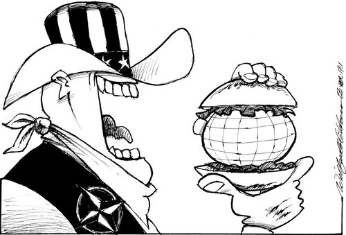 A Globeburger - yummy!