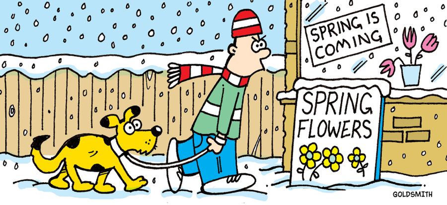 Spring is coming - but when?