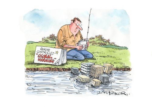 Remote controlled global warming