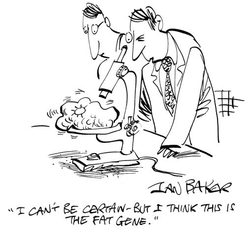 'I can't be certain - But I think this is the fat gene'