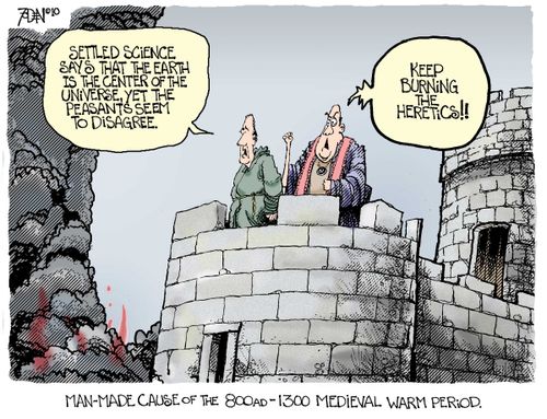 Man-Made Cause to the Medieval Warm Period.