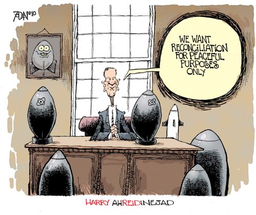 We want reconciliation for peaceful purposes only...