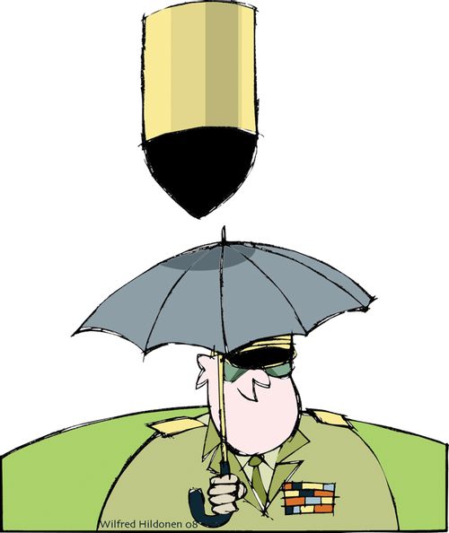 The bomb shield.
