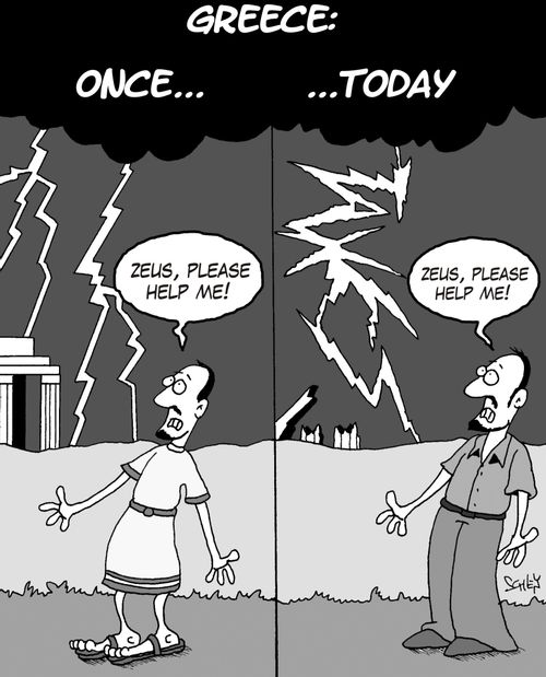 'Zeus, please help me!'