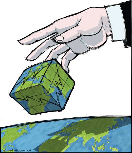 The tumbling dice...