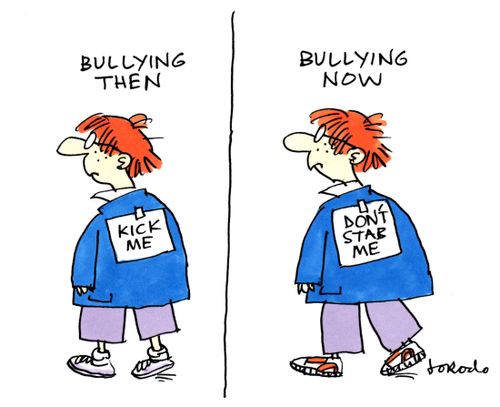 Then and now: how bullying has changed in schools.