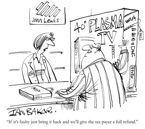 'If it's faulty just bring it back and we'll give the tax payer a full refund.'