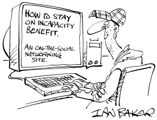 How to stay on incapacity benefit - an on the social networking site.