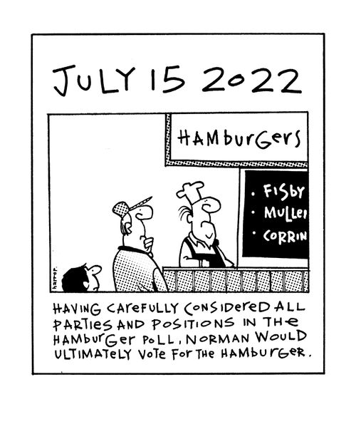 Hamburger poll.