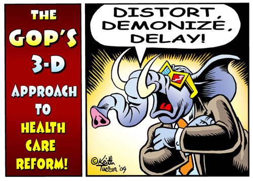 The GOP's 3-D approach to Health Care Reform!