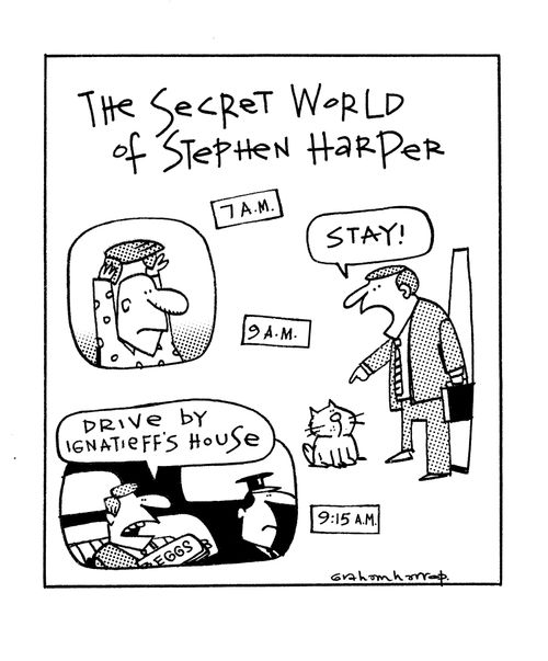 The secret world of Stephen Harper...