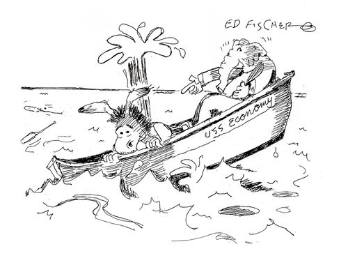 US Economy Boat.