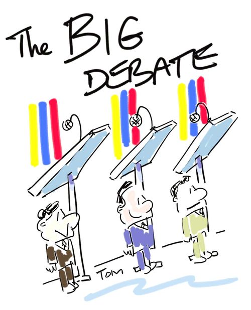 Election UK Leaders' Big Debate.