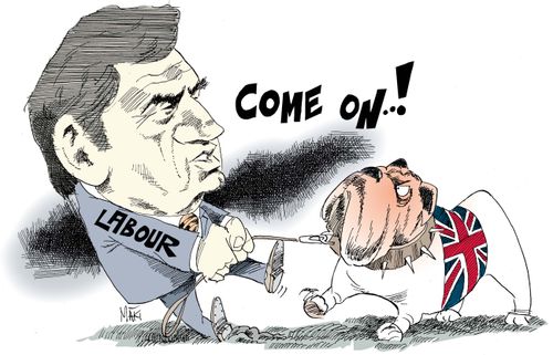 Gordon Brown and the British Public.