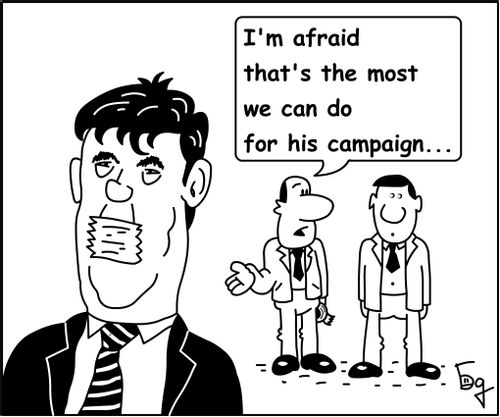 Labour campaign marred by Brown's 'bigoted woman' gaffe.