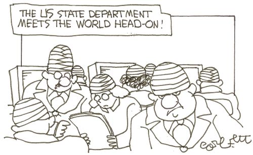 The US Department of State meets the world head-on!