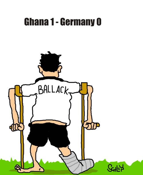 Ghana 1 - Germany 0