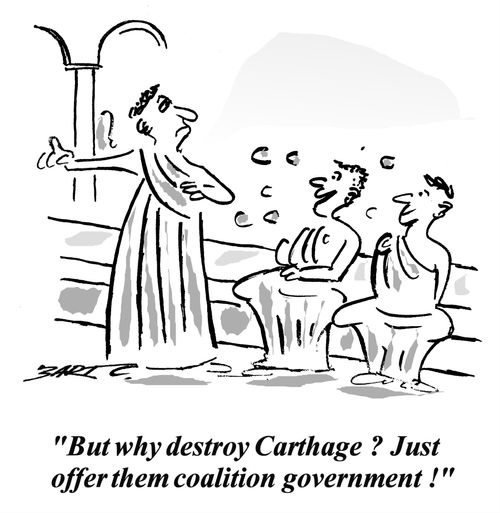 Why destroy Carthage? Just offer them coalition government!