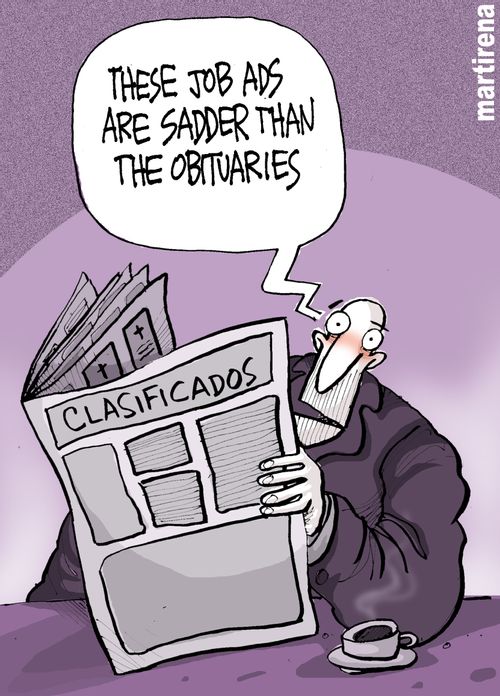 "These job ads are sadder than the obituaries."