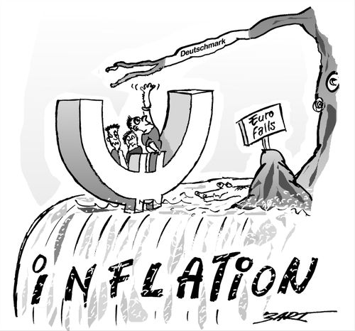 Euro Falls - Inflation.